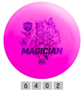 Discgolf Fairway Driver MAGICIAN 6/4/0/2 Pink